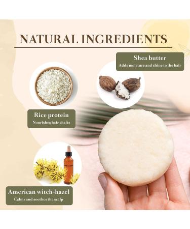 Vitalysin Rice Water Shampoo Bar for Women and Men - Sulfate-Free, Paraben-Free Hair Cleanser for Hair Growth, Anti-Hair Loss, Oily & Dry Hair, Dandruff - Safe for Sensitive Scalp, Thinning Hair - Color-Treated - Buy Online on GoSupps.com