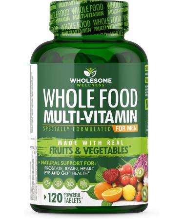Wholesome Wellness Liposomal Vitamin C Capsules (200 Pills 1500mg Buffered) High Absorption + Food Multivitamin for Men - Natural Multi Vitamins Minerals Organic Extracts Bundle - Buy Online on GoSupps.com