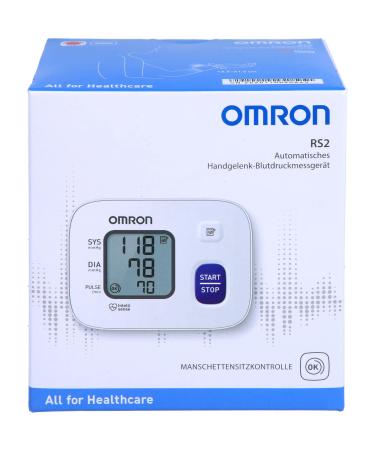 Omron RS2 Wrist Blood Pressure Monitor HEM-6161-D