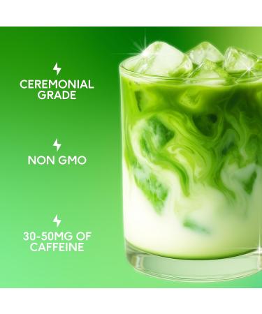  Perfect Ted PerfectTed Original Japanese Matcha Powder Ceremonial Grade 100g (100 Servings) Stone Ground Green Tea Perfect for Lattes - Buy Online on GoSupps.com