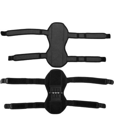 Buy Sports Knee Pads - Elastic Joint Support for Hiking Climbing & Mountaineering - 2 Piece Set with Reinforcement Spring - Buy Online on GoSupps.com