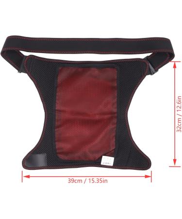 Buy Heated Hip Bandage & Thigh Strap - Adjustable Pain Relief with 3 Vibration Modes | International Shipping - Buy Online on GoSupps.com
