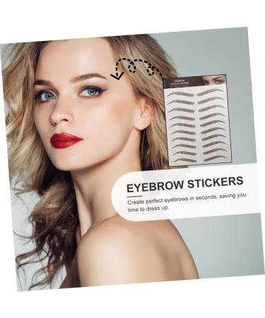 FOYTOKI 9 sheets Shaping Temporary Hairlike Imitation Artificial Transfers Eyebrow Stickers Tattoos False - Buy Online on GoSupps.com