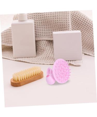 HOMSFOU 3pcs Soft Rubber Massage Comb & Shampoo Brush Set - Child-Friendly Hair & Scalp Massager for Ultimate Relaxation - Buy Online on GoSupps.com