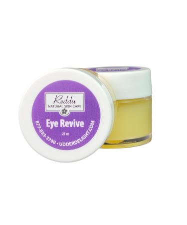 Reddu Natural Skincare Eye Revive Cream Under Eye Treatment 1/4 oz Jar