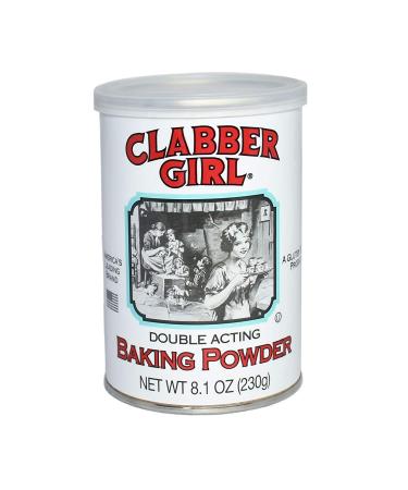 Clabber Girl Gluten Free Baking Powder 8.1 Ounce