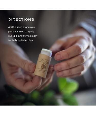 Farmstead Apothecary Lip Balm (Pear & Almond 1 Pack) Pear & Almond 0.25 Ounce (Pack of 1) - Buy Online on GoSupps.com