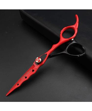 JIESENYU 6 inch Professional Hairdressing Scissors Hair Cutting Scissors Shears set for Barber Salon scissors bag and combs (set) - Buy Online on GoSupps.com