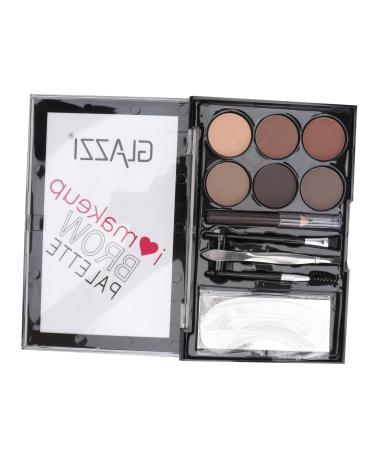 DRESSOOS 1 Set Eyebrow Powder Set Multifunctional Cosmetic Makeup Eyebrow Powder Eyebrow Pencil Brush