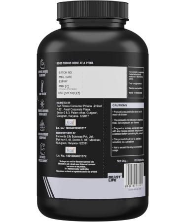 Triple Liposomal Magnesium 3-in-1 Formula with Glycinate & Oxide | Enhanced Absorption | Supports Sleep Stress & Mood | Muscle Bone & Nerve Health | 60 Capsules 60 Count (Pack of 1) - Buy Online on GoSupps.com