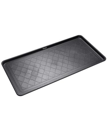trimate All Weather Boot Tray, Extra Large Size Extra Large, 40x20(Black)