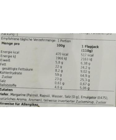 Buy Blackfriars Flapjacks Original - Pack of 25 (25x110g) | International Shipping Available - Buy Online on GoSupps.com