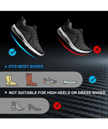 2 Pairs Carbon Fiber Insoles for Men & Women | 9.64" Rigid Footplate for Hallux Rigidus & Toe Pain Relief | Ideal for Sports & Trekking - Buy Online on GoSupps.com