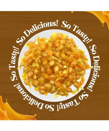Butterscotch Hard Candy (1lb) - Old Fashioned Bulk Candies - Individually Wrapped Butter Scotch Discs by Lecsa Specialty Snacks (1 lb) - Buy Online on GoSupps.com
