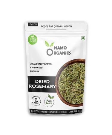 24 Karat Namo Organics - Rosemary Dried Leaves - 50 Gm - For Hair Growth & Rosemary Leaf Tea - Organic Dry Herb (50 Gm)