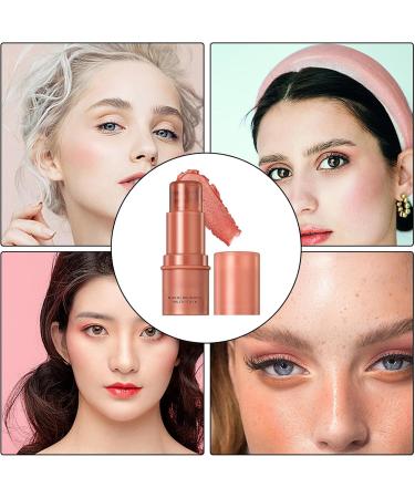 Cream Blush Stick - Long Lasting Cheek Blush Makeup - Highly Pigmented Stick Blush for Natural Glow on Cheeks Face and Brows Veeteah - Buy Online on GoSupps.com