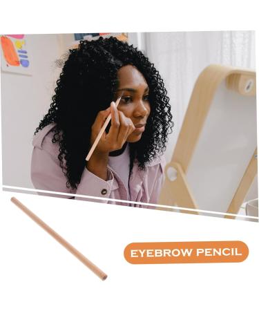 BIUDECO 3pcs Pencil Brow Pen Portable Brow Pencil Wood Brow Pencil Coffee Wooden - Buy Online on GoSupps.com