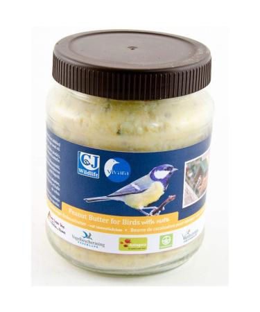 CJ Wildlife Peanut Butter for Birds with Nut Pieces Economy Pack 4 x 330 g