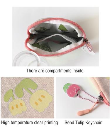 Pink Flower Pattern Pad Pocket & Organizer Bag | Feminine Product Holder for Periods Tampons & Panty Liners - YouMing - Buy Online on GoSupps.com