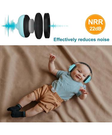 Procase Baby Hearing Protection | Noise Suppression Headphones for Infants & Toddlers | Soft Earmuffs for Sleep & Travel | Sky Blue | Up to 36 Months - Buy Online on GoSupps.com