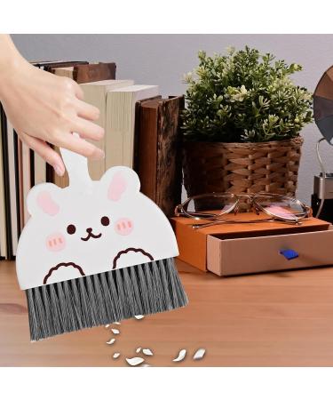 Mini Brush and Dustpan Set Desktop Cleaning Set - Portable Handheld Dust Pan Convenient Multi-Functional Cleaning Tool for Sofa Pet Care - Buy Online on GoSupps.com