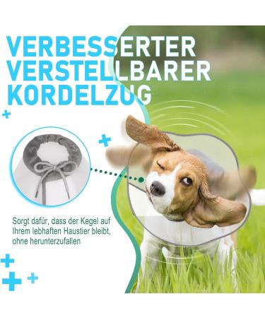 Supet Rewkrause Protective Collar for Dogs & Cats - Leak Protection - Blue XL (48-52 cm Neck Circumference) - Buy Online on GoSupps.com