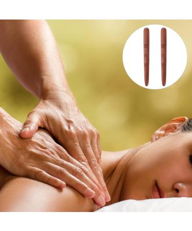 2-Piece Wooden Acupuncture Rod Set - Thai Foot Massage Device for Hand & Foot Relief - SCHABE Acupress Tool - Natural Wood Massage Mat - Buy Online on GoSupps.com