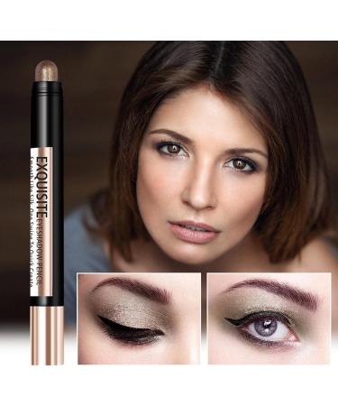 1 Eyeshadow Stick Waterproof Shimmer Cream Eyeshadow Stick Eyeshadow Stick Highlight Brightener Stick for Eye Makeup Long Lasting Eye Shadow Stick Gives You Smudge-Proof Eyeshadow Makeup 24 - Buy Online on GoSupps.com