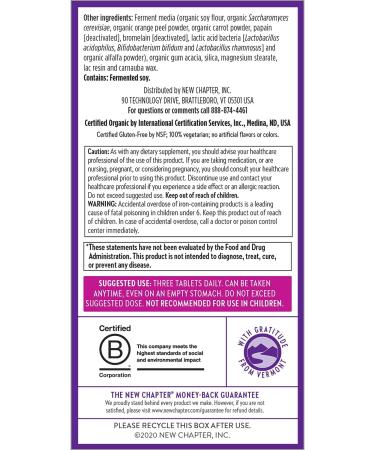 New Chapter Perfect Postnatal Multivitamin | 270 Vegetarian Whole-Food Tablets - Buy Online on GoSupps.com
