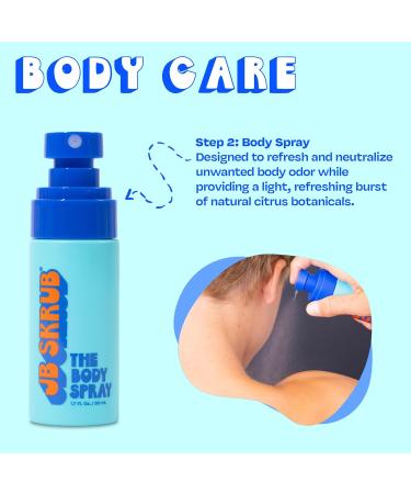 Junior Travel Trio: Complete Skin Care Set for Kids Tweens & Teens | Hydrating Body Wash Refreshing Body Spray & Gentle Face Wash - Shop Internationally - Buy Online on GoSupps.com