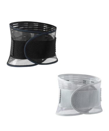 NGCG Adjustable Waist Support Belt for Postpartum Recovery & Sports - Lumbar Support for Lower Back in Black - Buy Online on GoSupps.com
