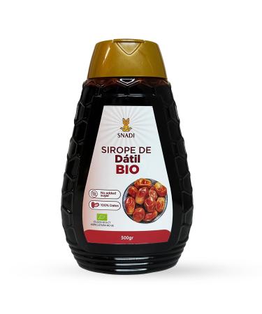 Snadi - 100% Organic Date Syrup 480g | Natural Sweetener | Low Calorie | Source of Vitamins and Minerals | Delicious Flavor
