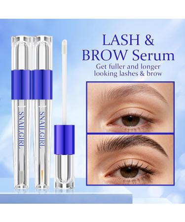 Eyelash and Eyebrow Growth Serum Set Nourishing & Enhancing for Thicker Brows and Grow Bows Faster, Longer, Fuller Looking Lash & Brow Dual System Eyelash and Eyebrow Set - Buy Online on GoSupps.com