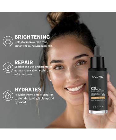 10% Niacinamide Serum with Panthenol & Arbutin - Hydrating Face Serum for Even Skin Tone & Radiance - 30 ml - Buy Online on GoSupps.com