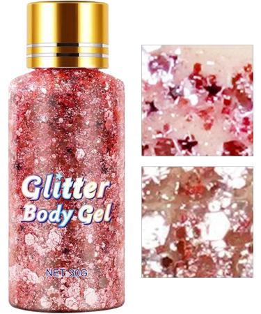  YUAB Thick face glitter waterproof glitter body gel - eyeshadow thick makeup for face hair nails nails glitter festival makeup Yuab cosmetic - Buy Online on GoSupps.com