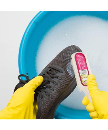 Exceart 4pcs Shoe & Clothing Cleaning Tool Set - Soft Scrub Brush for Shoes Boots & Clothes - Durable Plastic Handle for Effective Laundry Cleaning - Buy Online on GoSupps.com