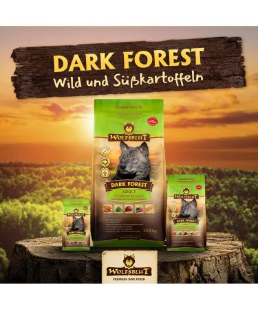 Wolfsblut Dark Forest Adult 12.5 kg - Buy Online on GoSupps.com