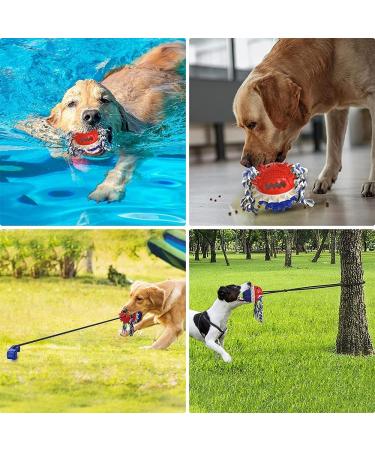 Anyingkai Outdoor Tug-of-War Dog Toy - Multifunctional Elastic Rope Ball & Chicken Tool for Puppies | International Shipping Available - Buy Online on GoSupps.com