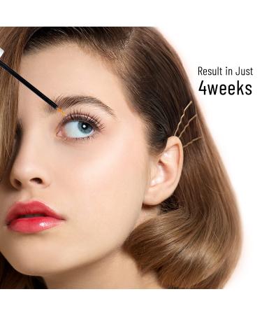 OUKEYA Eyelash Growth Serum - Longer Thicker Lashes & Brows, Hypoallergenic Formula, Safe & Non-Irritating | 1-Pack - Buy Online on GoSupps.com