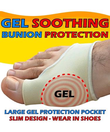 TMXKOOK 9 Pcs Hallux Valgus Toe Separator & Bunion Corrector - Gel Pads & Bandage Socks for Pain Relief - Buy Online on GoSupps.com