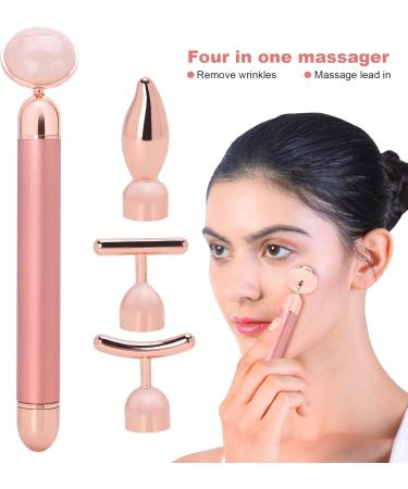 4 in 1 Facial Massager Vibration Face Lifting & Firming Tool for Youthful Skin | International Shipping - Buy Online on GoSupps.com