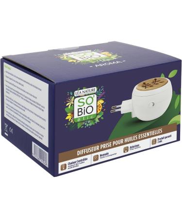 SoBio tic Essential Oil Diffuser - Plug-In for Aromatherapy | International Shipping Available - Buy Online on GoSupps.com
