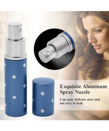 Buy 2pcs 10ml Portable Mini Refillable Perfume Spray Bottle for Travel - Blue Atomizer for Fragrance & Aftershave - Buy Online on GoSupps.com