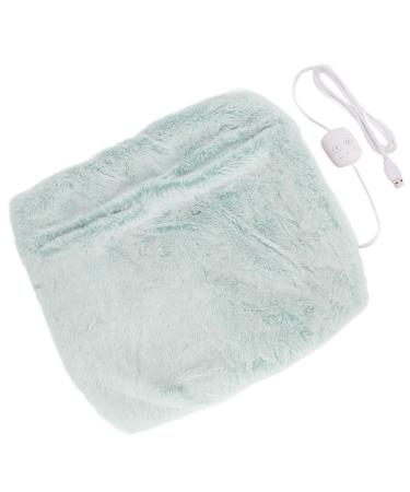 Topincn electrically heated foot warmer for men and women double-sided footheet pillows washable USB electro quick heating pillows for the bed under the desk home office (type B)