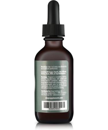 Plant-based Vitamin D3 + K2 Liquid Drops | 1000 IU D3 & 45 mcg K2 | Bone Strength & Mood Support | 2 oz Bottle - Buy Online on GoSupps.com