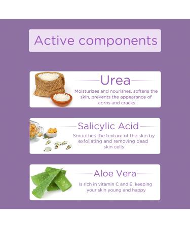 QUEEN SKIN Moisturizing 40% Urea Feet Cream + 2% Salicylic Acid - Best for Soft Healthy Feet | International Shipping - Buy Online on GoSupps.com