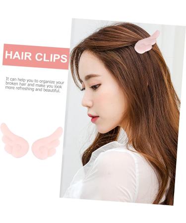 DOITOOL 1 Pair Angel Wings Hairpin Hair Clips for Women Hair Decorations Wing Hair Barrettes Wings Hair Clips Wing Hair Clips Cosplay Wing Clips Make up Accessories Pink Miss Fabric - Buy Online on GoSupps.com