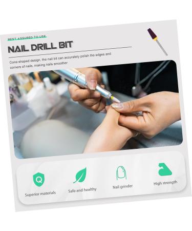 FRCOLOR Carbide Drill Bits Nail Bits Acrylic Nail Drill Bits Drill Bits for Nails Carbide Nail Drill Bits Nail Drill Bits Cuticle Nails Drill Bits Alloy Accessories Tungsten Steel - Buy Online on GoSupps.com