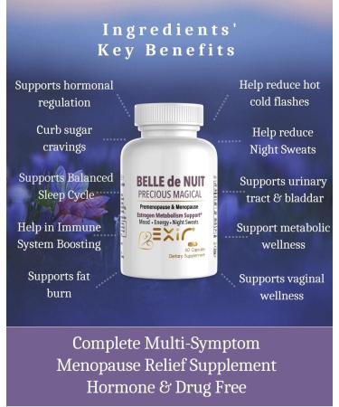 Best Menopause Support Supplement for Women | Perimenopause Relief | 60 Capsules - Buy Online on GoSupps.com