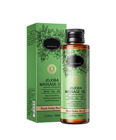 Jojoba Oil for Skin - Anti Aging Moisturizing Nourishing Jojoba Oil - Jojoba Oil for Hair Face Neck Back Legs - Face Oil - Body Oil - Anti-Wrinkle - Improving Dryness - Soft and Delicate Smooth Skin